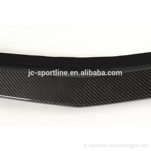 JC Sportline Carbon Fiber Front Lip for Mercedes W204 C-Class LCI Sport 2012 2013